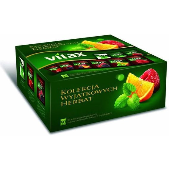 Herbata VITAX KOLEKCJA PRZYJE.MIX owoc 90kop 9 smaków, GH 0054219