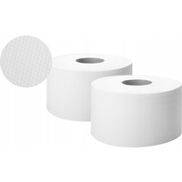 Papier toaletowy biay 130m 2 warstwy (12 rolek) celuloza JUMBO ELLIS COMFORT 6248