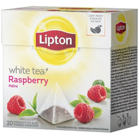 Herbata LIPTON PIRAMID (20 torebek) biaa z aromatem malina Raspberry