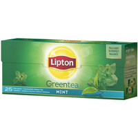 Herbata LIPTON (25 torebek) zielona z nut mity GREEN MINT