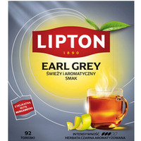 Herbata LIPTON (92 torebki x 1,5g) EARL GREY
