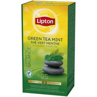 Herbata LIPTON BALANCE (25 kopert *1, 3g) 32, 5g zielona z aromatem Mięta