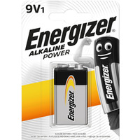Bateria ENERGIZER Alkaline Power 9V/6LR61 alkaliczna