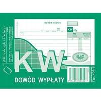402-5 KW Dowd Wypaty A6 80 kartek Michalczyk i Prokop