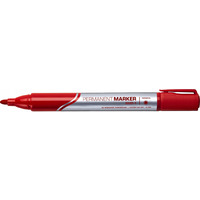 Marker permanentny RYSTOR RMP-1 czerwony 432-001
