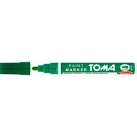 Marker olejowy TO-440 grubo 2.5mm zielony TOMA