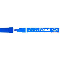 Marker olejowy TO-440 grubo 2.5mm niebieski TOMA