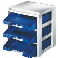 Modu� na trzy p�ki LEITZ Plus niebieska LEITZ 53270035