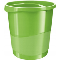 Kosz na �mieci ESSELTE EUROPOST VIVIDA 14l zielony 623950