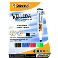 Marker BIC ECO VELLEDA 1751 suchocieralny mix 4 kolorw 904950