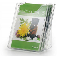 Zestaw p�ek na czasopisma 3xA4 przeroczysty 858019 COMBIBOXX DURABLE