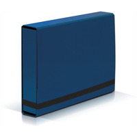 Teczka z gumk BOX CARIBIC niebieska 5cm 341/03 VAUPE