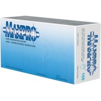 R�kawice LATEX 100szt rozmiar L pudrowane