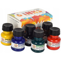 Tusz kre�larski zestaw 6 kolor�w 141730 KOH-I-NOOR