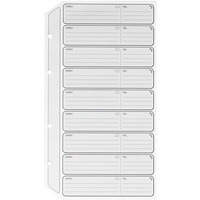 Wkłady do wizytownika teleadresowego WW-05 BIURFOL