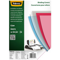 Ok�adki do bindowania A4 CLEAR Smooth 150mic (100szt.) 5384501 FELLOWES