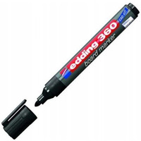 Marker do tablic czarny okr�g�a ko�c�wka 1.5-3mm360/001/C EDDING