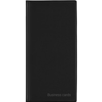 Wizytownik Etui na 96 wizytówek Premium czarny WI-24-01 BIURFOL