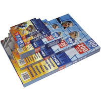 Folia do lamininacji 54x86mm 125mic standard b�ysk 325412 ARGO