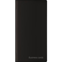 Wizytownik Etui na 96 wizytówek czarny WI-02 BIURFOL