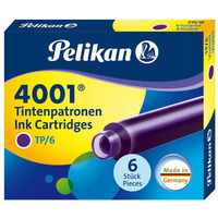Naboje kr�tkie fioletowe TP/6 301697 PELIKAN