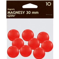 Magnesy 30mm GRAND czerwone (10szt.) 130-1695 GRAND