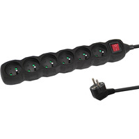 Listwa zasilająca 6gn.5 metrów czarna z włącznikiem ELK219K ESPERANZA