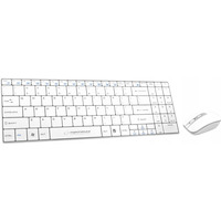 Klawiatura + mysz bezprzewodowa ESPERANZA LIBERTY biała EK122W 2.4GHz
