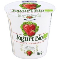 Bakoma Bio jogurt truskawkowy 140g