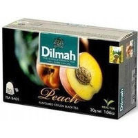Herbata DILMAH (20 torebek) czarna z aromatem Brzoskwinia