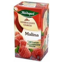 Herbata HERBAPOL owocowo-zio�owa (20 saszetek) Malina 54g HERBACIANY OGR�D