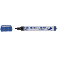 Marker permanentny 2150 niebieski okr�g�a ko�c�wka 110167 D.RECT