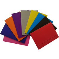 Teczka z gumką ekonomiczna NATUNA A4 (10szt) pomarańczowa 320g