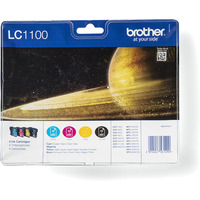 Tusz BROTHER (LC1100VALBP) cza+nie+pur+�� (4szt)