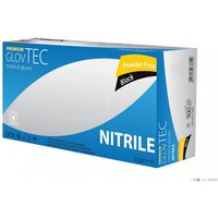 R�kawice medyczne nitrylowe, czarne, rozmiar uniwersalny S, a 100