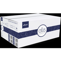 Ręcznik biały ZZ V-FOLD ELLIS Professional 100% celuloza z fioletowym nadrukiem 2615