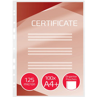 Folia do laminacji GBC A4+ z perforacj� 125mic (100szt) 3743156