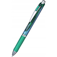 Cienkopis kulkowy BLN75-D zielony PENTEL ENERGEL z pynnym tuszem elowym