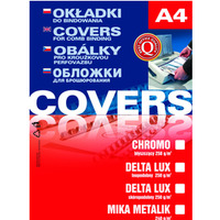 Karton CHROMOLUX A4 czerwony (25) 408045 ARGO