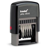 Numerator r�czny 4846 6/4mm TRODAT SAMOTUSZUJ�CY