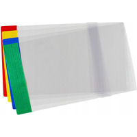 Ok�adki regulowane na ksi��ki i zeszyty S6 kolorowe 25 sztuk 26, 1x40, 8-44cm OZK-52 BIURFOL