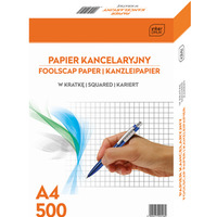 Papier kancelaryjny A4 kratka (500) INTERDRUK