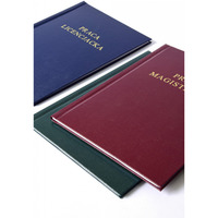 Ok�adka kana�owa A PRACA MAGISTERSKA granatowa (10szt.) ARGO