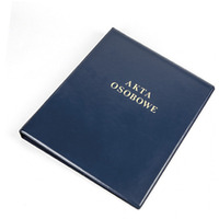 Segregator na akta osobowe A4 PVC granat 0316-0048-02 PANTA PLAST