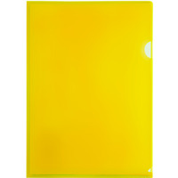 Obwoluta A4 PP L grubość 0.14mm żółta (12) BT615-Y TETIS