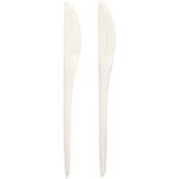 N� biodegradowalny CPLA 19cm bia�y (50sztuk) 97045 PAPSTAR