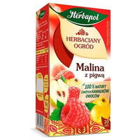 Herbata HERBAPOL owocowo-zioowa Malina z Pigw (20 torebek) HERBACIANY OGRD