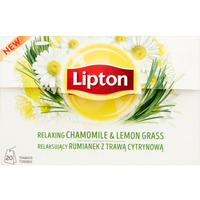 #Herbata LIPTON RUMIANEK TRAWA CYTRYNOWA (20 saszetek) zioowa