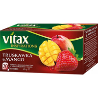 Herbata VITAX INSPIRATIONS (20 torebek) Truskawka & Mango 40g