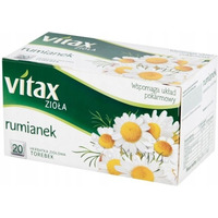 Herbata VITAX zioa (20 torebek x 1,5g) RUMIANEK bez zawieszki